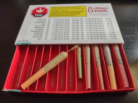 CITIZEN STASH : 12 JOINTS OF CHRISTMAS - 12 JOINTS OF CHRISTMAS (12x.5g)