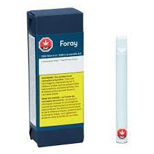 Foray : CBD COOL MINT 0.5 DISPOSABLE PEN (0.5g)