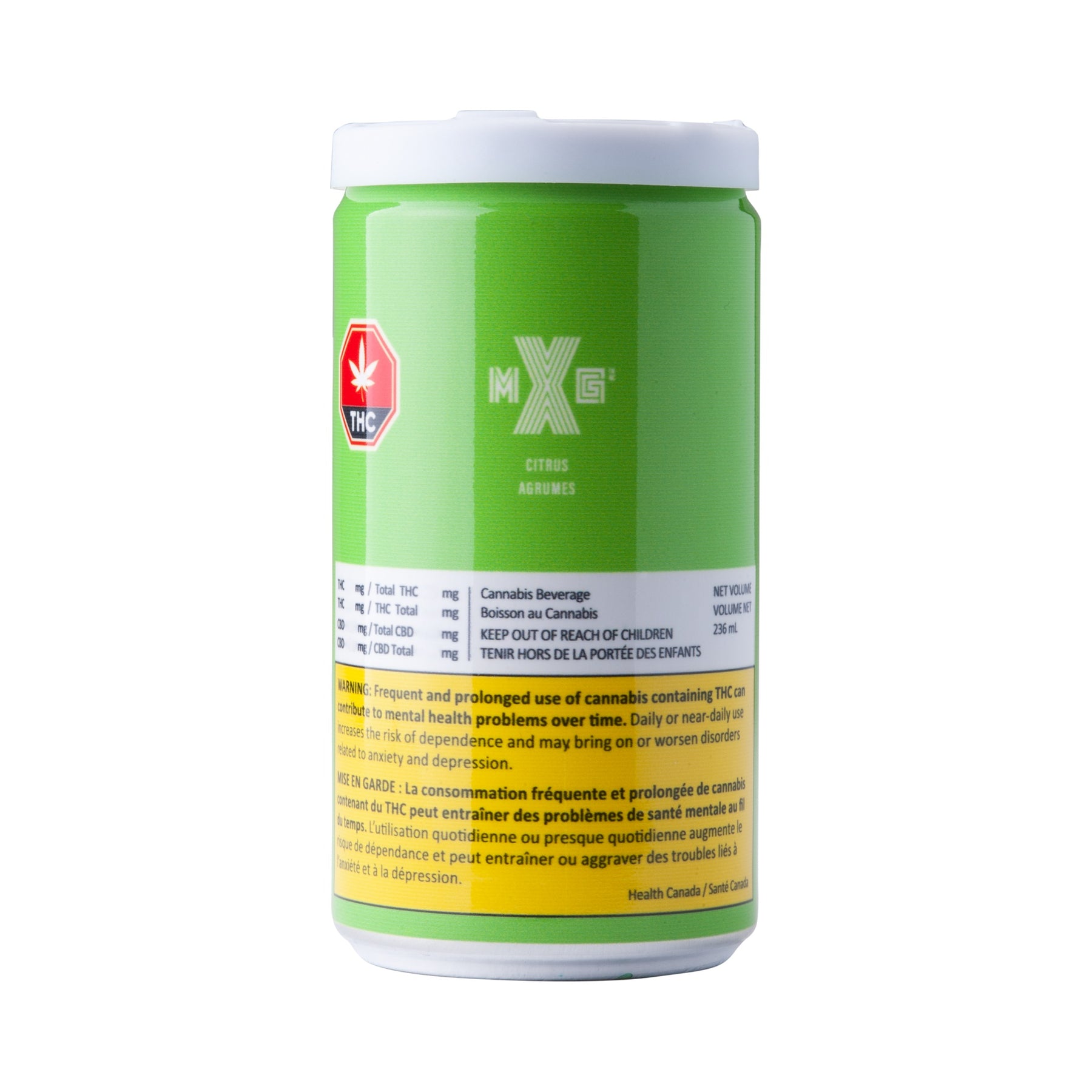 HEXO : XMG CITRUS (10mg)