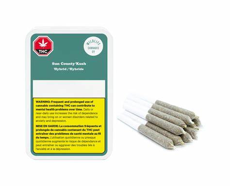 Wildlife - Sun County Kush Pre-Roll -  Hybrid 3G
