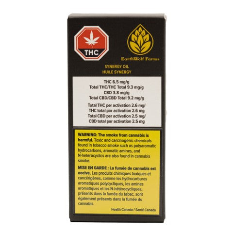 Earthwolf Farms : Synergy 10:10 Balance Oil