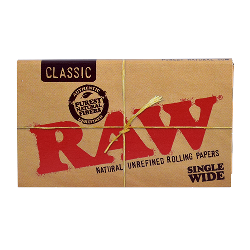 RAW : CLASSIC ROLLING PAPERS - SINGLE WIDE
