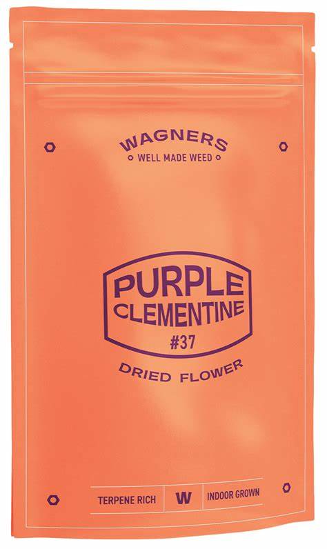 WAGNERS : PURPLE CLEMENTINE #37 PRE-ROLLS - PURPLE CLEMENTINE #37 PRE-ROLLS (3x0.5g) - WAGNERS