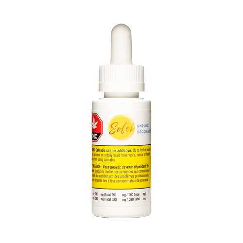 Solei - Unplug Thc Liquid Enhancer -  Blend 10Ml